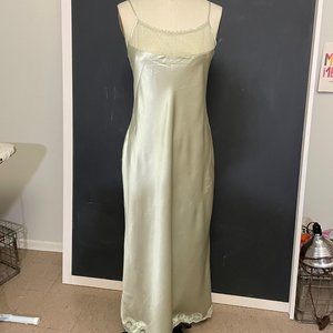 Sage Green Silk Lingerie